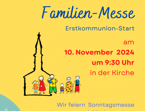 Familienmesse zum Erstkommunion Start