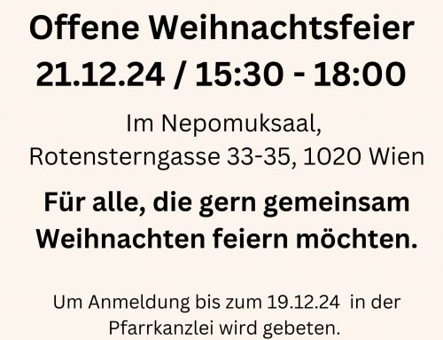 Offene Weihnachtsfeier 2024