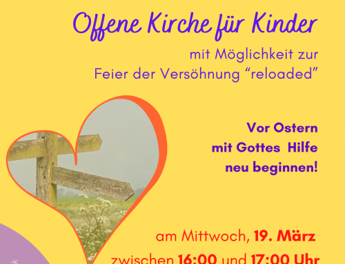 Offene Kirche für Kinder