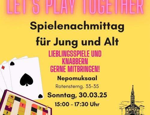 Spielenachmittag für Jung und Alt